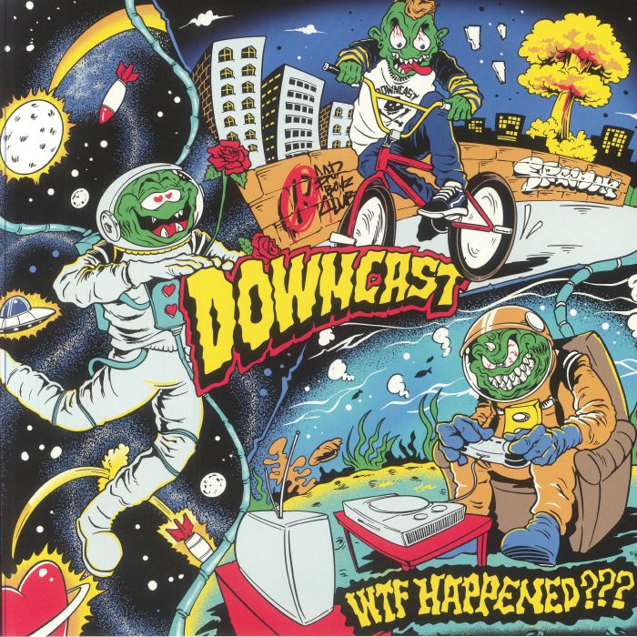 Wtf Happened??? - Yellow Vinyl LP vinyl record cover
