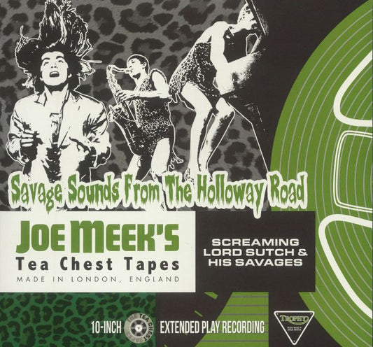 Joe Meek's Tea Chest Tapes: Savage Sounds From The Holloway Road - Vinyl LP vinyl record cover