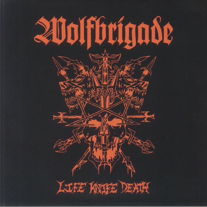 Life Knife Death - White Vinyl LP vinyl record cover