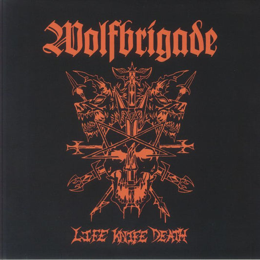 Life Knife Death - White Vinyl LP vinyl record cover