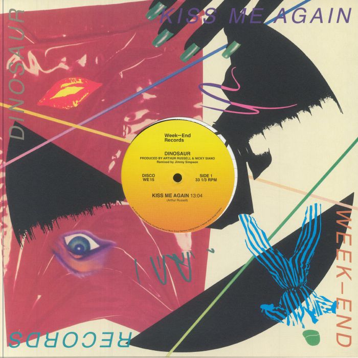 Kiss Me Again - Vinyl Single vinyl record cover