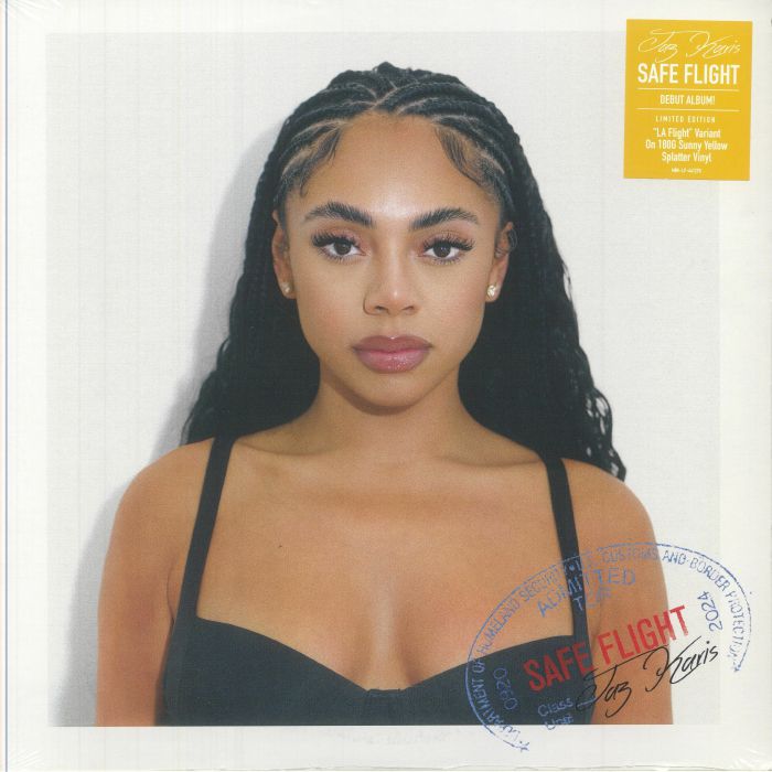 Safe Flight - Limited Edition Yellow Splatter Vinyl LP vinyl record cover