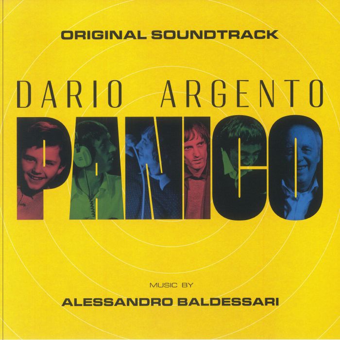 Dario Argento: Panico (Soundtrack) - Yellow Vinyl LP vinyl record cover