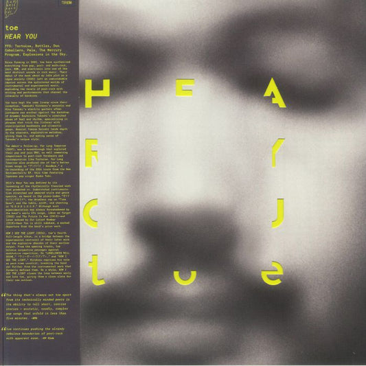 Hear You - Reissue Vinyl LP vinyl record cover