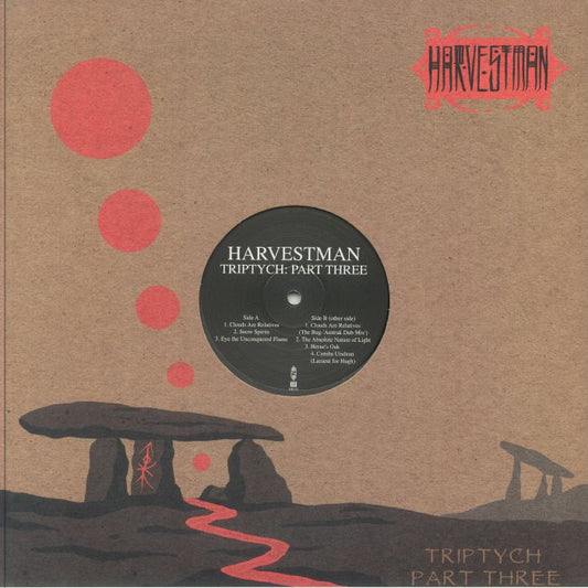 Triptych: Part Three - Black Marbled Vinyl LP vinyl record cover
