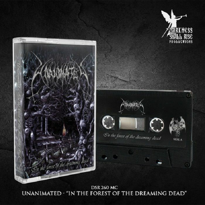 In The Forest Of The Dreaming Dead - Cassette audio cassette cover
