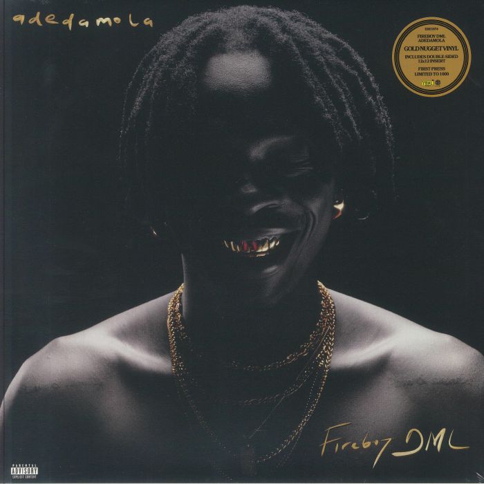 Adedamola - Limited Edition Gold Vinyl LP vinyl record cover