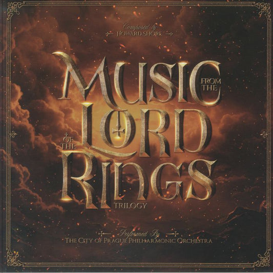 Music From The Lord Of The Rings Trilogy - 4xLP Box Set vinyl record cover