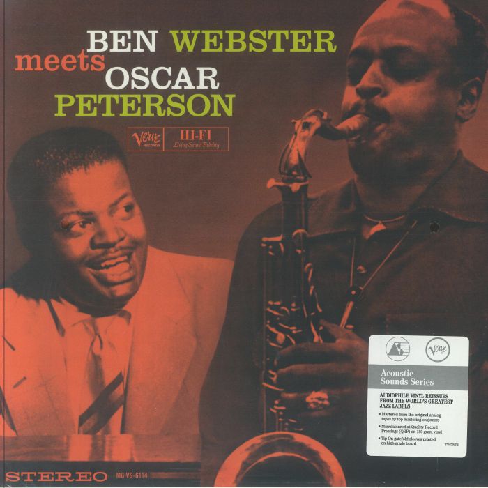 Ben Webster Meets Oscar Peterson - Vinyl LP vinyl record cover