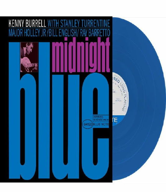 Midnight Blue (Blue Vinyl Series) - Limited Edition Blue Vinyl LP vinyl record cover