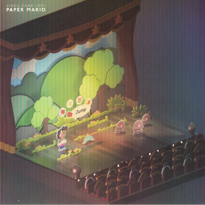 Video Game Lofi: Paper Mario - Vinyl LP vinyl record cover