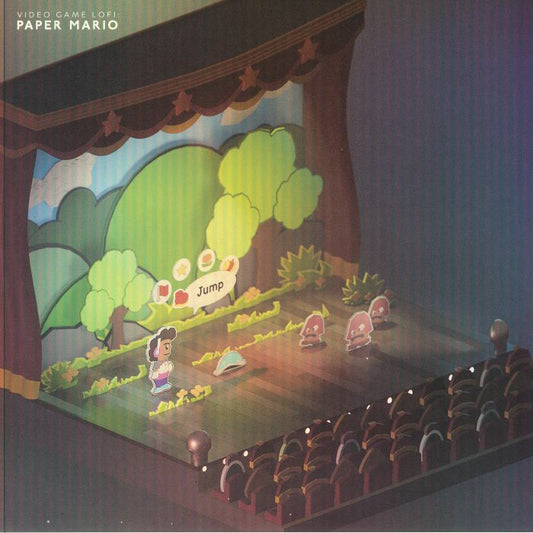 Video Game Lofi: Paper Mario - Vinyl LP vinyl record cover