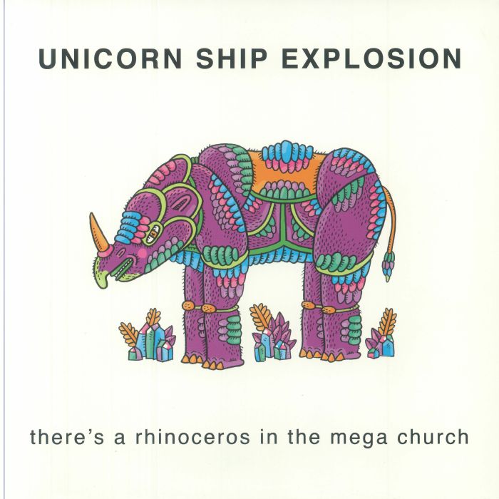 There's A Rhinoceros In The Mega Church - Vinyl LP vinyl record cover