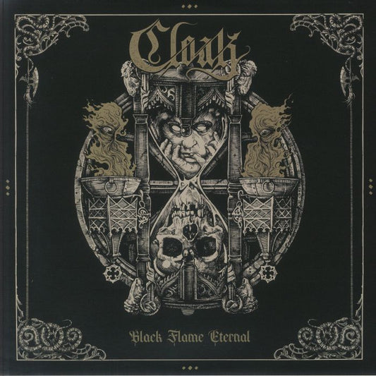 Black Flame Eternal - Limited Edition Silver Vinyl 2xLP vinyl record cover