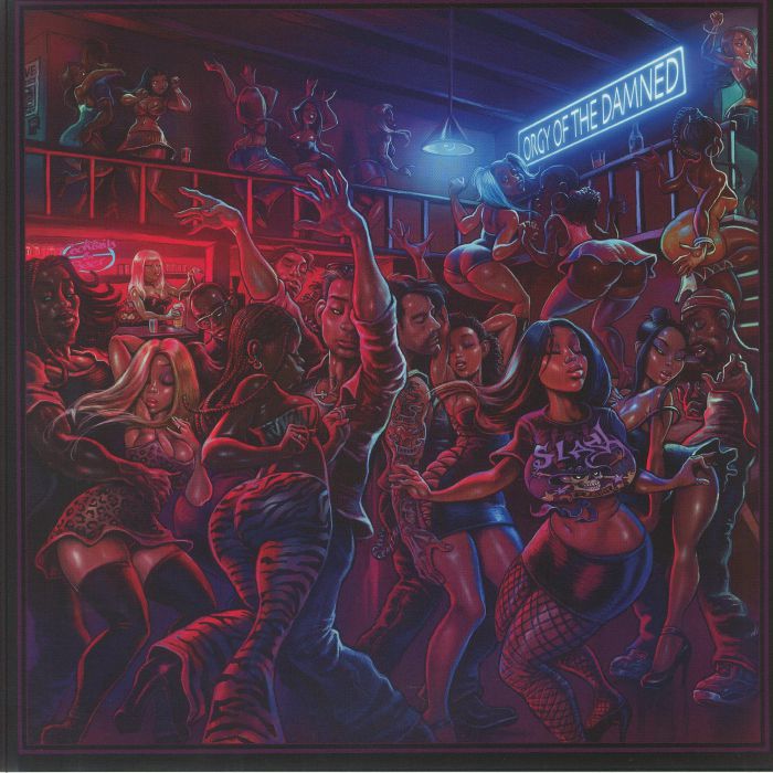 Orgy Of The Damned - Limited Edition Purple Vinyl 2xLP vinyl record cover