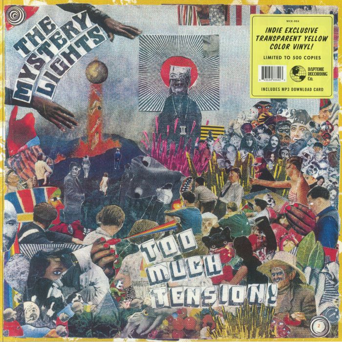 Too Much Tension! - Limited Edition Yellow Vinyl LP vinyl record cover
