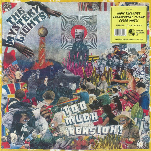 Too Much Tension! - Limited Edition Yellow Vinyl LP vinyl record cover