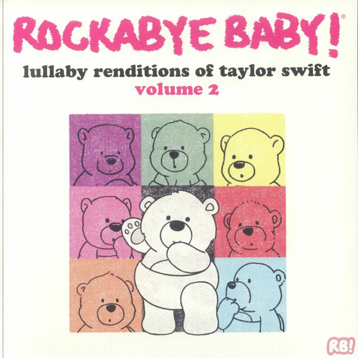 Lullaby Renditions Of Taylor Swift Volume 2 - Coloured Vinyl LP vinyl record cover