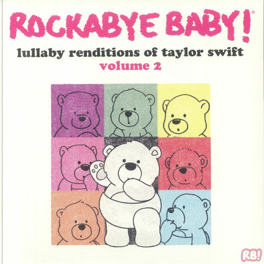 Lullaby Renditions Of Taylor Swift Volume 2 - Coloured Vinyl LP vinyl record cover