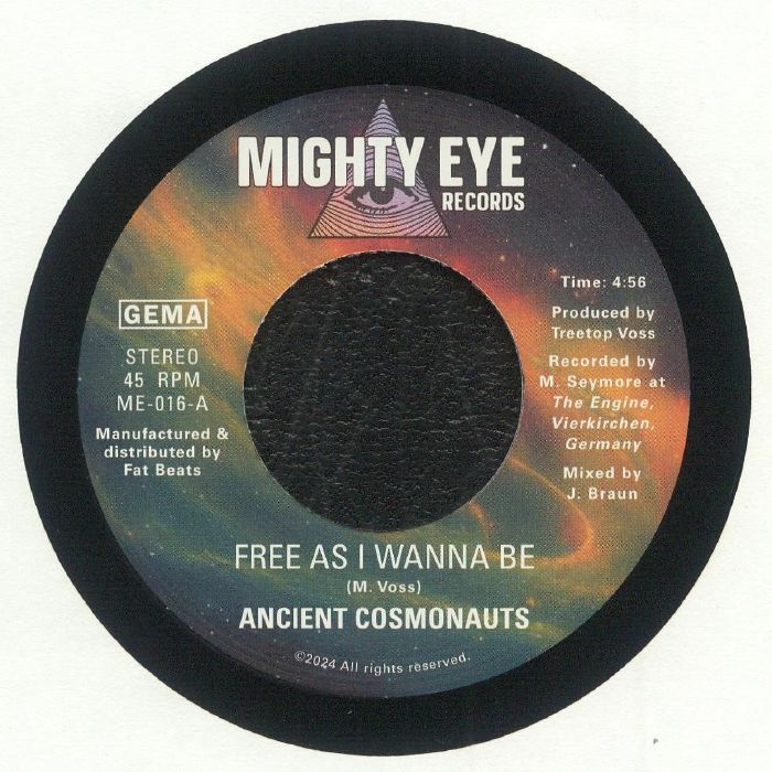 Free As I Wanna Be - Vinyl Single vinyl record cover