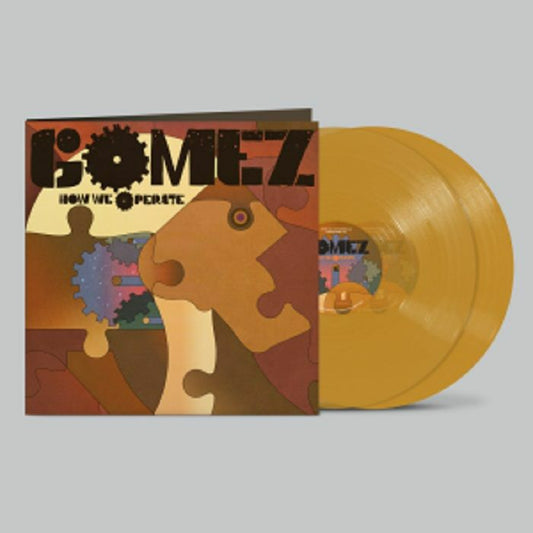 How We Operate - Amber Vinyl 2xLP vinyl record cover