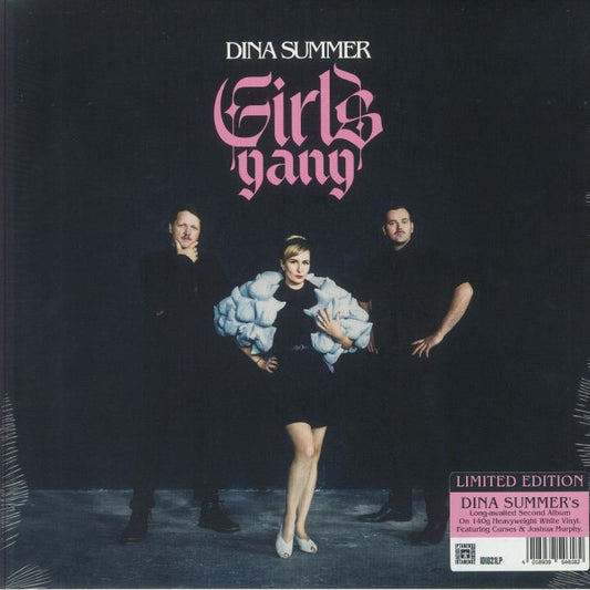 Girls Gang - Limited Edition White Vinyl LP vinyl record cover