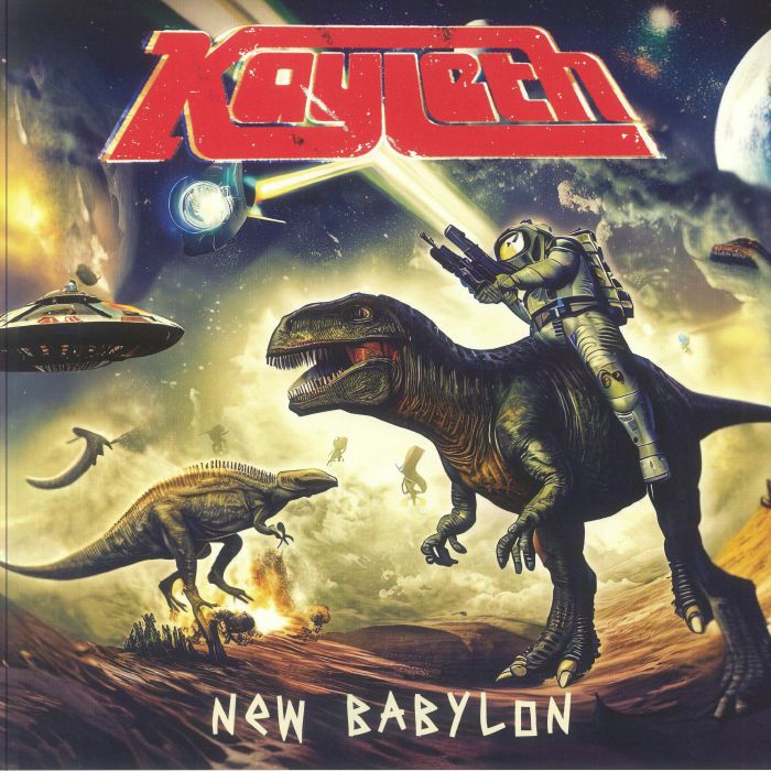 New Babylon - Red & Black Splatter Vinyl LP vinyl record cover