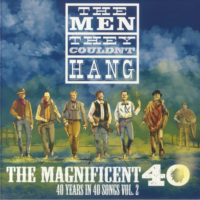 The Magnificent 40: 40 Years In 40 Songs Vol 2 - Blue & Green Vinyl 2xLP vinyl record cover