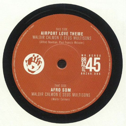 Airport Love Theme - Vinyl Single vinyl record cover