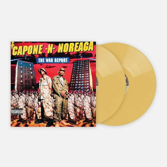 The War Report - 25th Anniversary Edition Yellow Vinyl 2xLP vinyl record cover