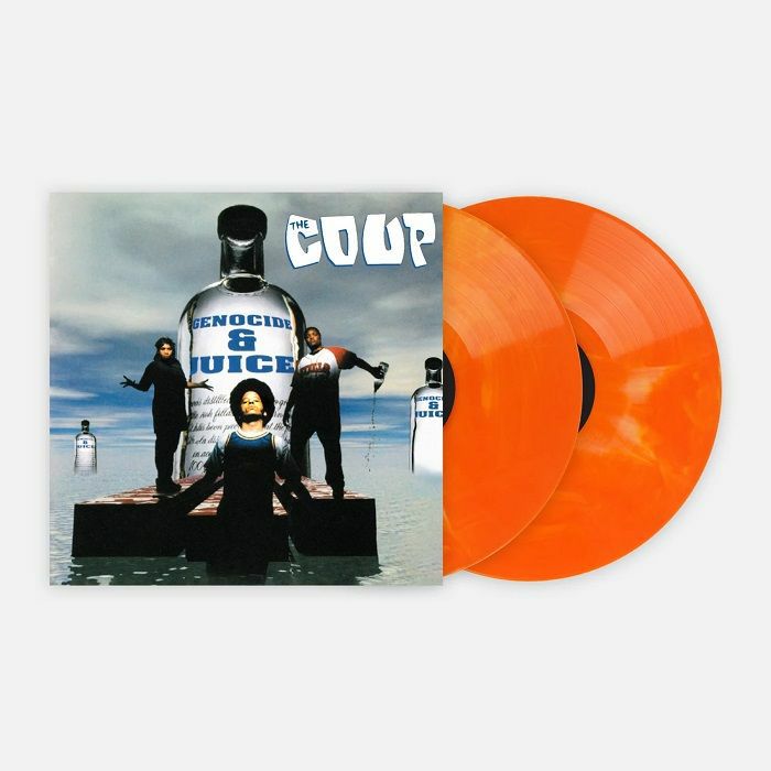 Genocide & Juice - Orange Galaxy Vinyl 2xLP vinyl record cover