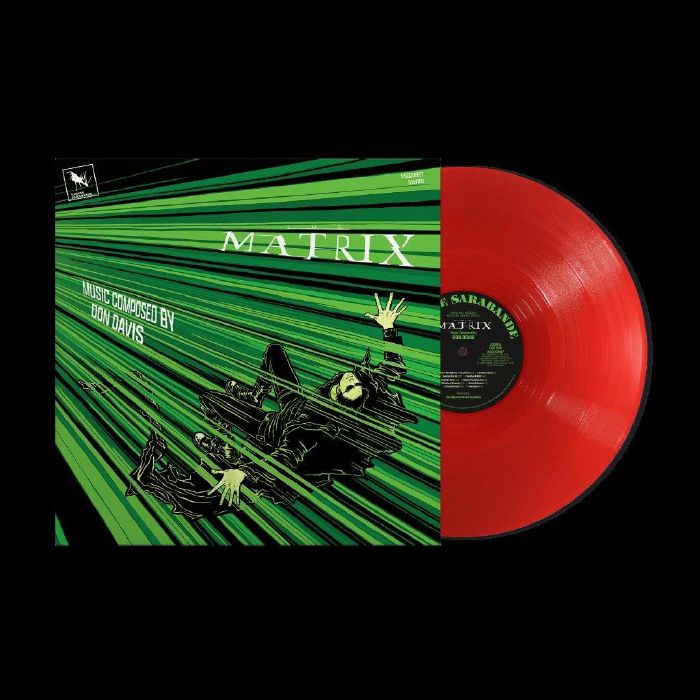 The Matrix (Soundtrack) (25th Anniversary Edition) - Red Pill Vinyl LP vinyl record cover