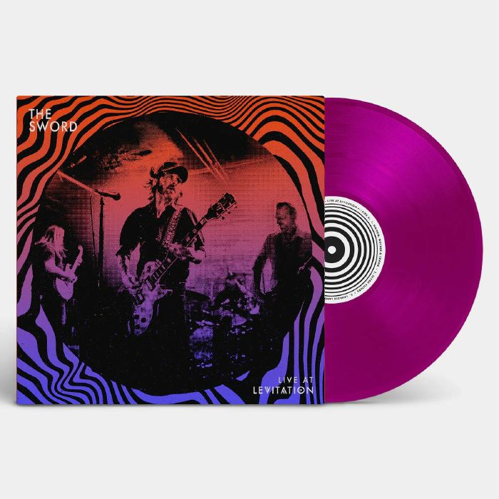 Live At Levitation - Limited Edition Neon Violet Vinyl LP vinyl record cover