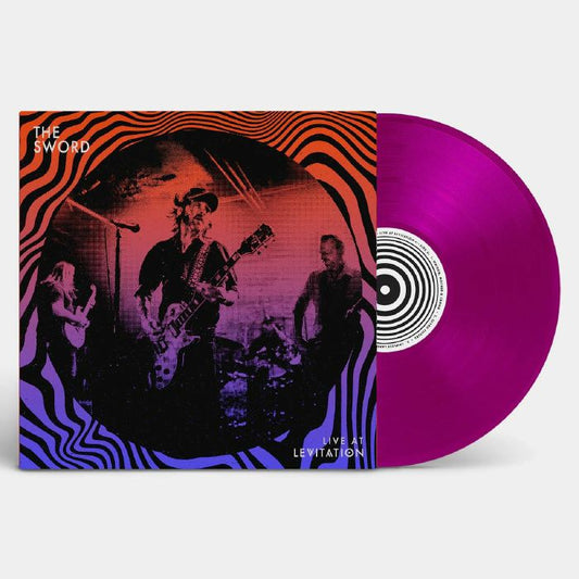 Live At Levitation - Limited Edition Neon Violet Vinyl LP vinyl record cover
