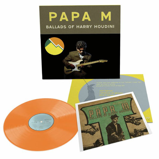Ballads Of Harry Houdini - Orange Vinyl LP vinyl record cover