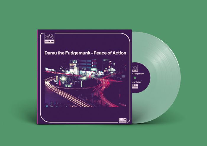 Peace Of Action - Limited Edition Duck Egg Vinyl LP vinyl record cover