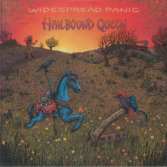 Hailbound Queen - Limited Edition Orange Vinyl LP vinyl record cover
