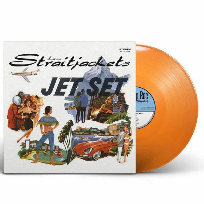 Jet Set - Limited Orange Vinyl LP vinyl record cover