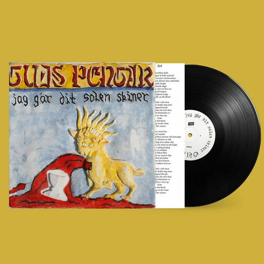 Jag Gar Dit Solen Skiner - Vinyl LP vinyl record cover