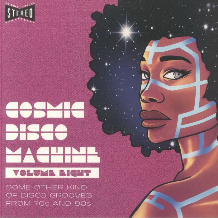 Cosmic Disco Machine: Volume Eight - Light Blue Vinyl LP vinyl record cover