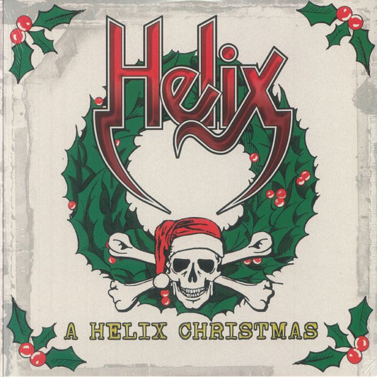 A Helix Christmas - Limited Edition Red Vinyl LP vinyl record cover