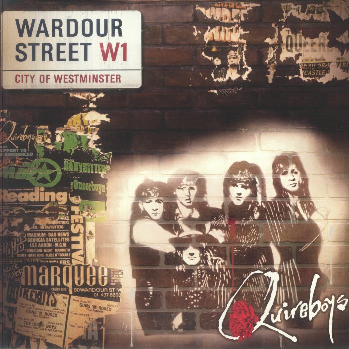 Wardour Street - White Vinyl LP vinyl record cover