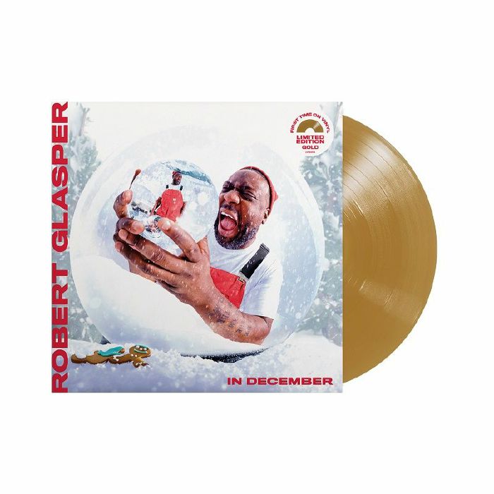 In December - Festive Gold Vinyl LP vinyl record cover