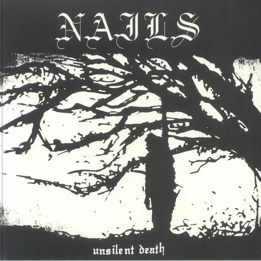 Unsilent Death - Limited Edition Black Ice Vinyl LP vinyl record cover