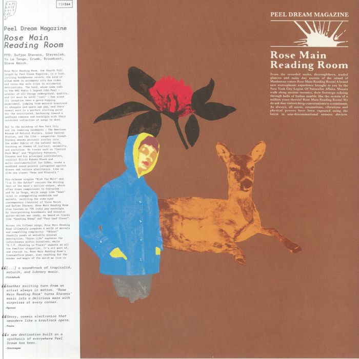 Rose Main Reading Room - Bone White Vinyl LP vinyl record cover