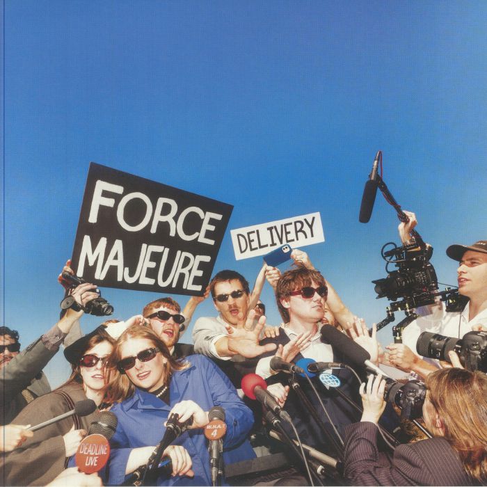 Force Majeure - Transparent Sky Blue Vinyl LP vinyl record cover