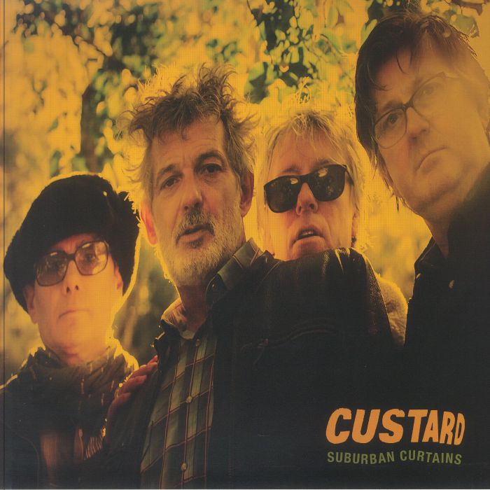Suburban Curtains - Green Marbled Vinyl 2xLP vinyl record cover