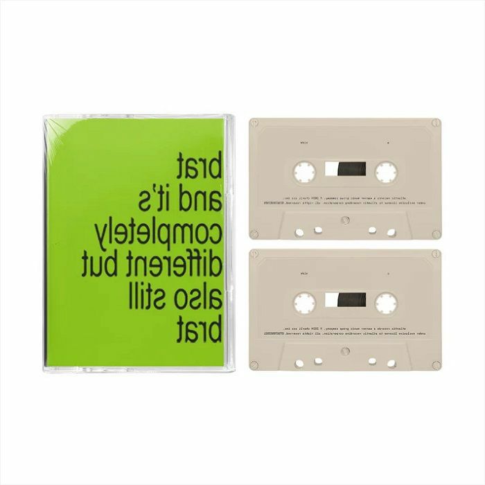 Brat & It's Completely Different But Also Still Brat - 2x Cassette audio cassette cover