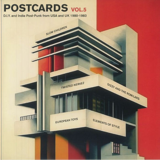 Postcards Vol 5: DIY Post Punk 1980-1983 - Vinyl LP vinyl record cover