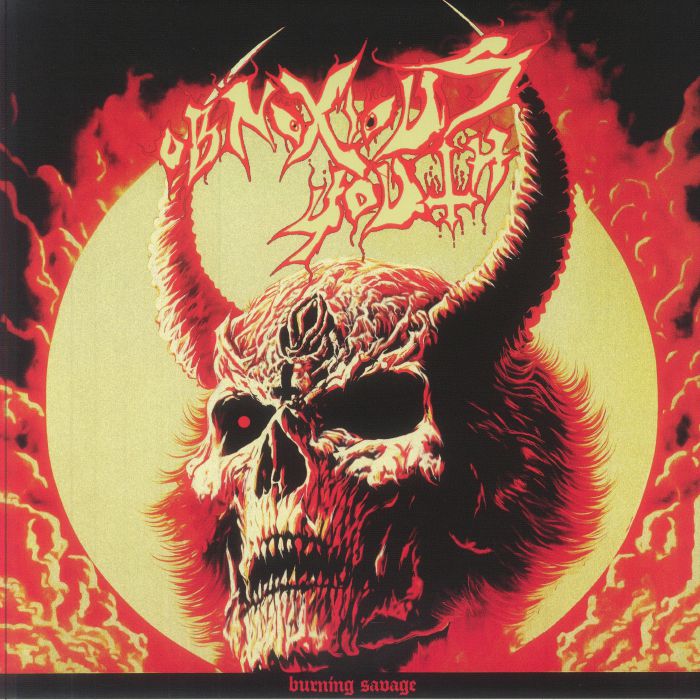 Burning Savage - Vinyl LP vinyl record cover